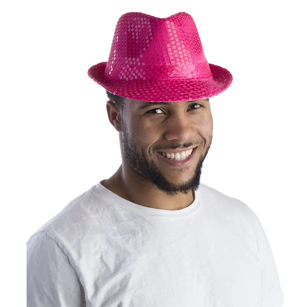 Dress Up America Seailin cappello festa arancione paillettes