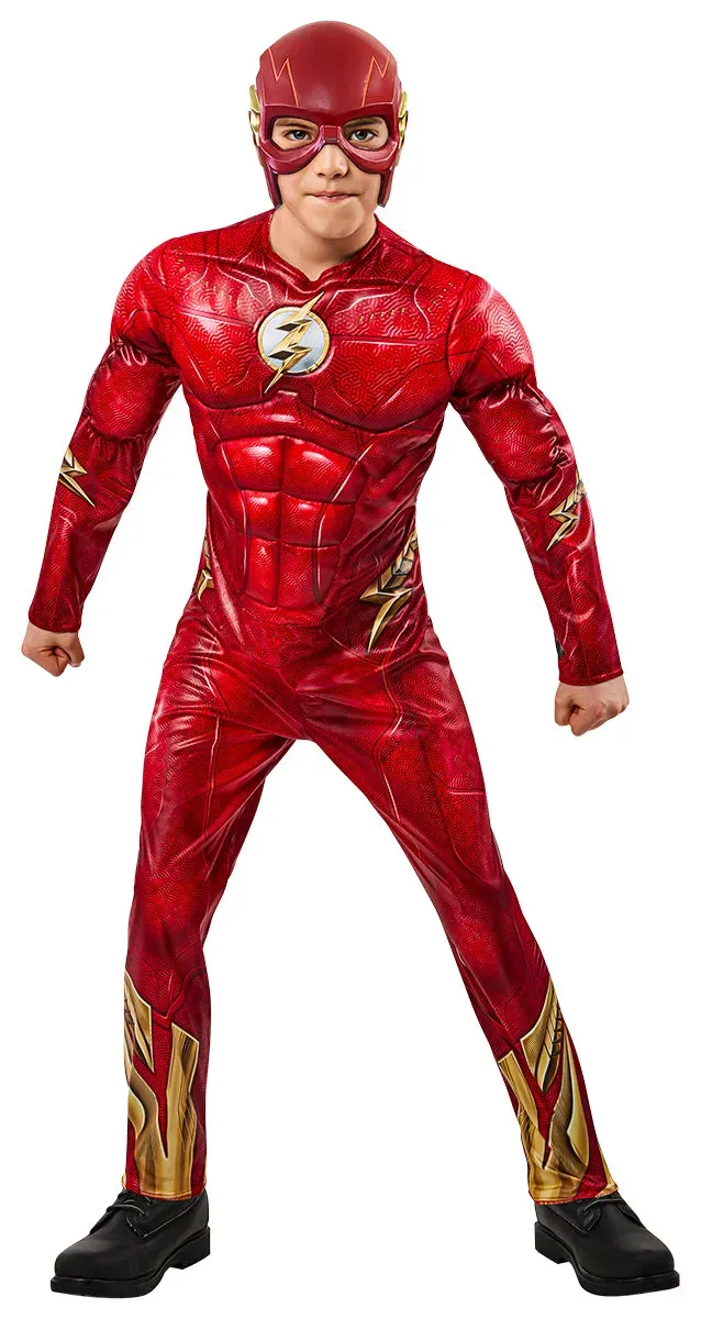 Rubies Flash Deluxe costume bambino S muscoli