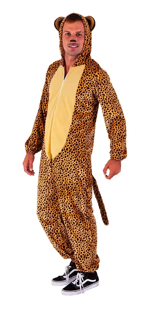 Rubies Leopardo Ad costume adulto MST con coda