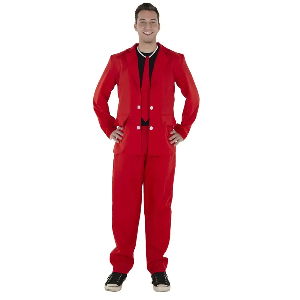 Dress Up America Party vestito rosso 3 pezzi donna M