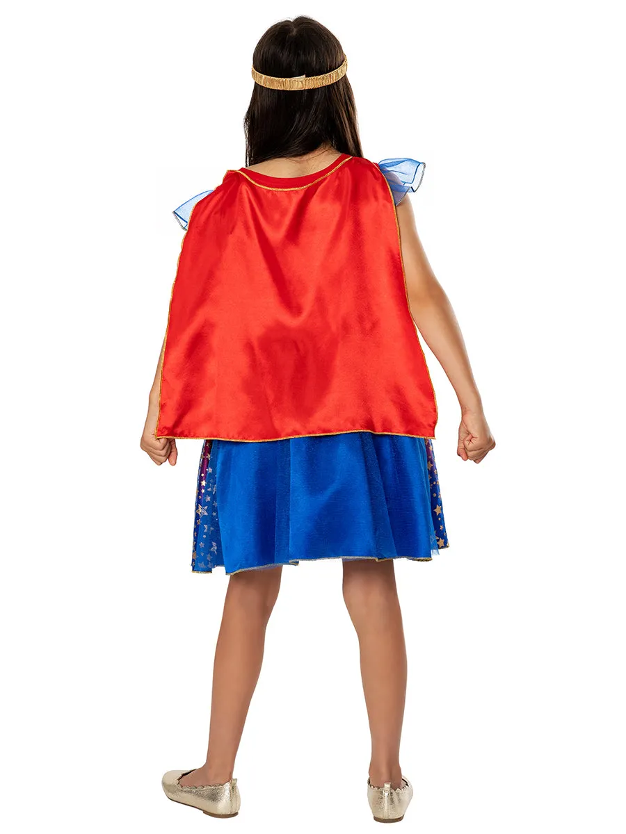 Rubies Wonder Woman Deluxe costume bimba mantello S