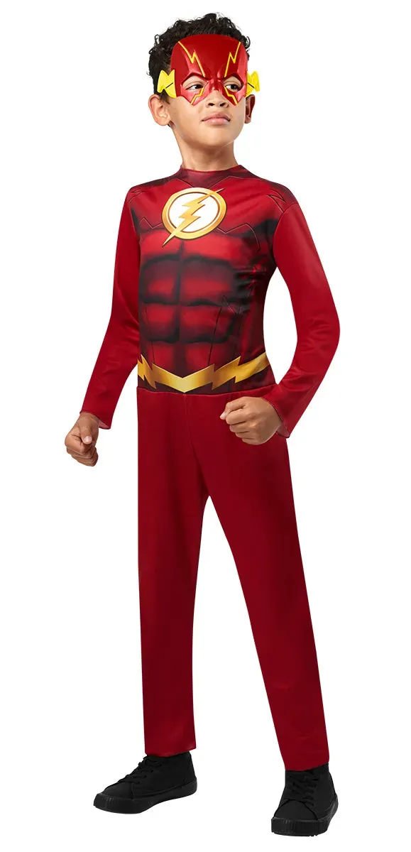 Rubies The Flash costume bambino rosso con maschera