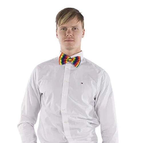Dress Up America Papillon Arcobaleno Pre-annodato 12,7 cm