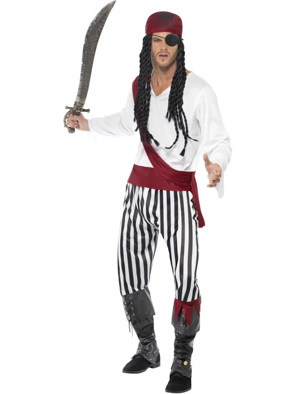 Rubies Pirata costume adulto completo taglia M