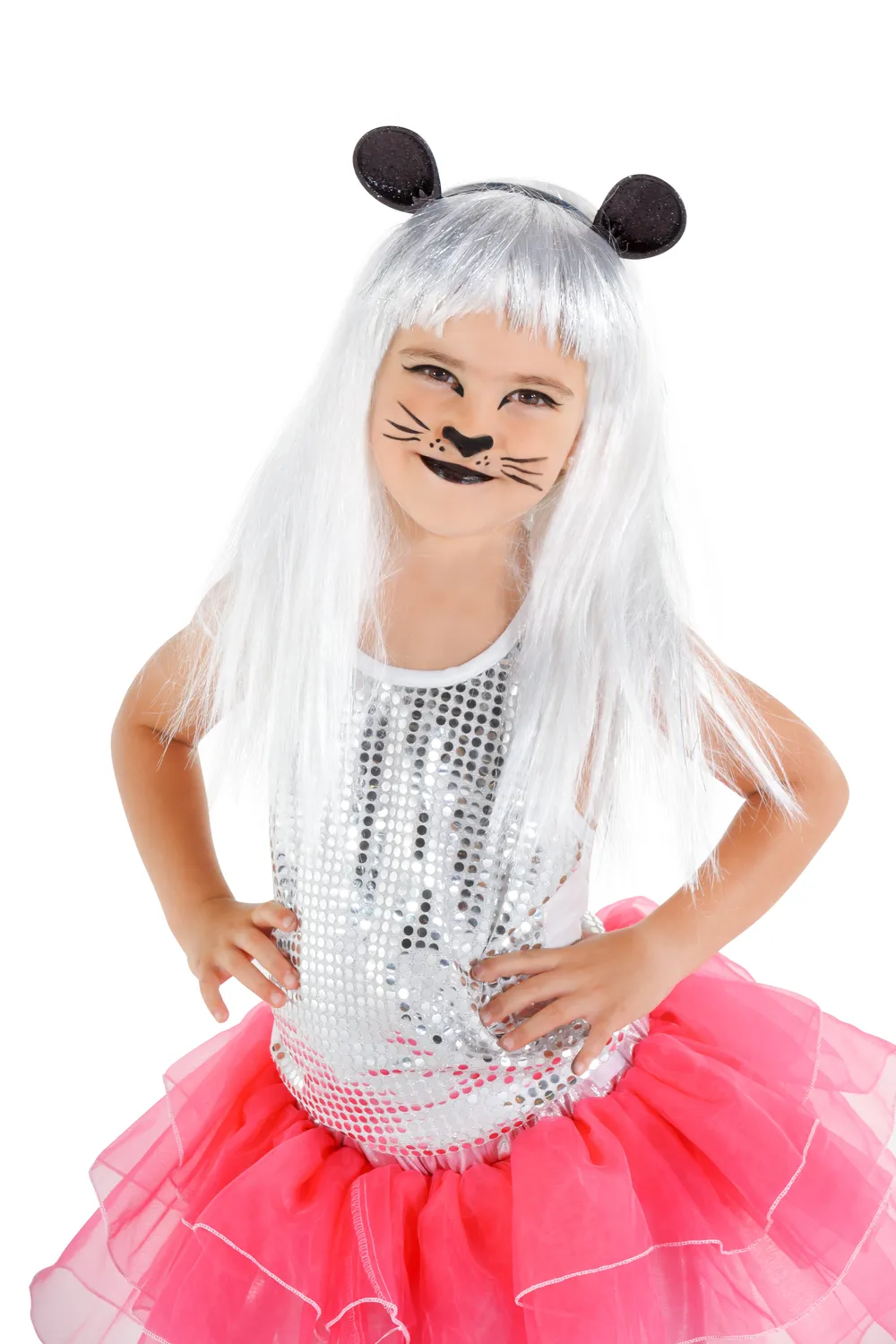 Rubies Mousy Purpy Diadema Topolino Glitter Bimba Assortito