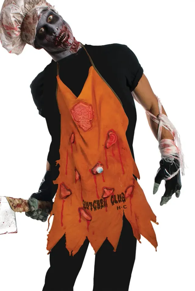 Rubies Psicopatico grembiule Halloween taglia unica insanguinato