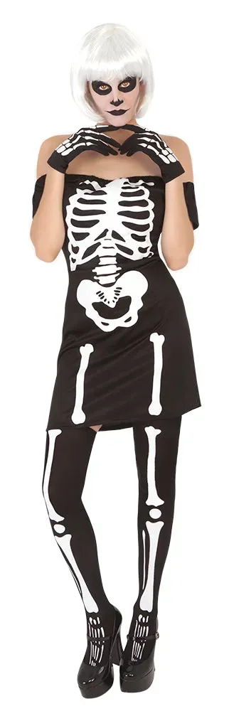 Rubies Miss Skeleton Costume Donna MST scheletro