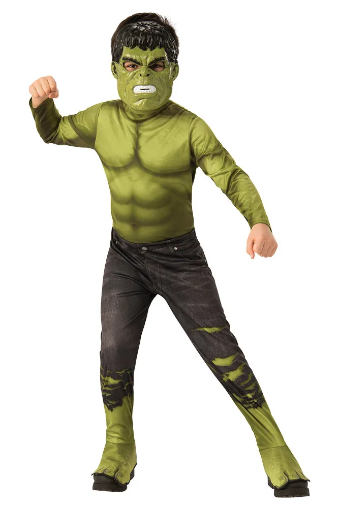 Rubies Hulk Endgame Classic costume bambino S tuta+maschera