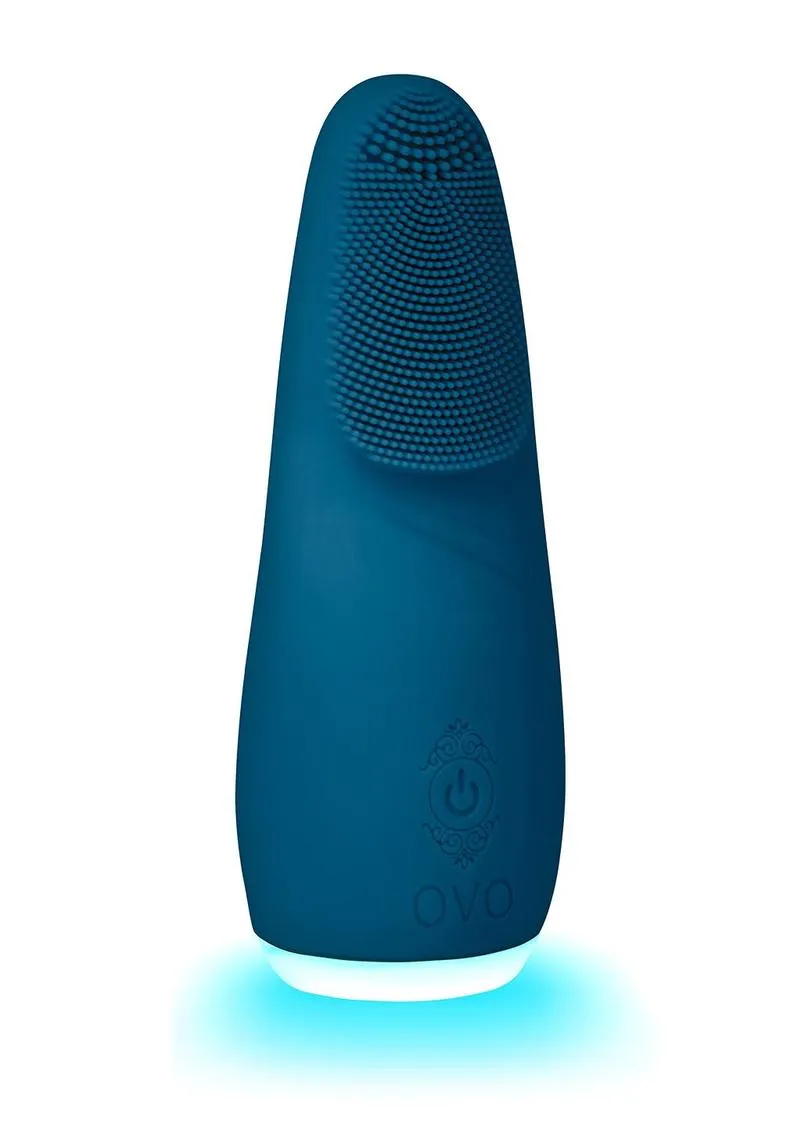 OVO Kiran Layon vibratore blu lay-on ricaricabile tascabile