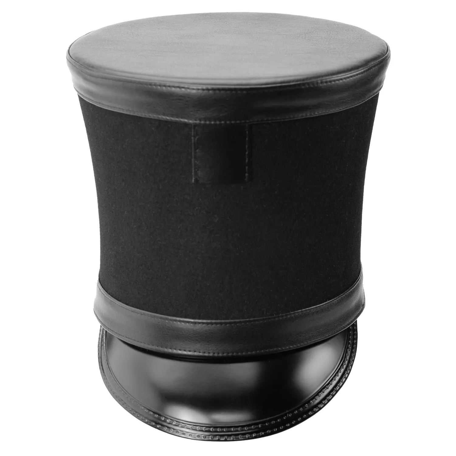 Altenburg shako nero con astuccio 17 cm