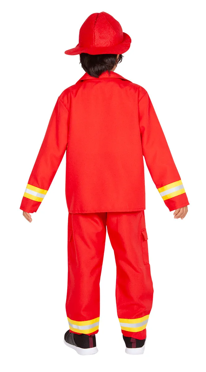 Rubies Pompiere Coraggioso costume bambino heroe