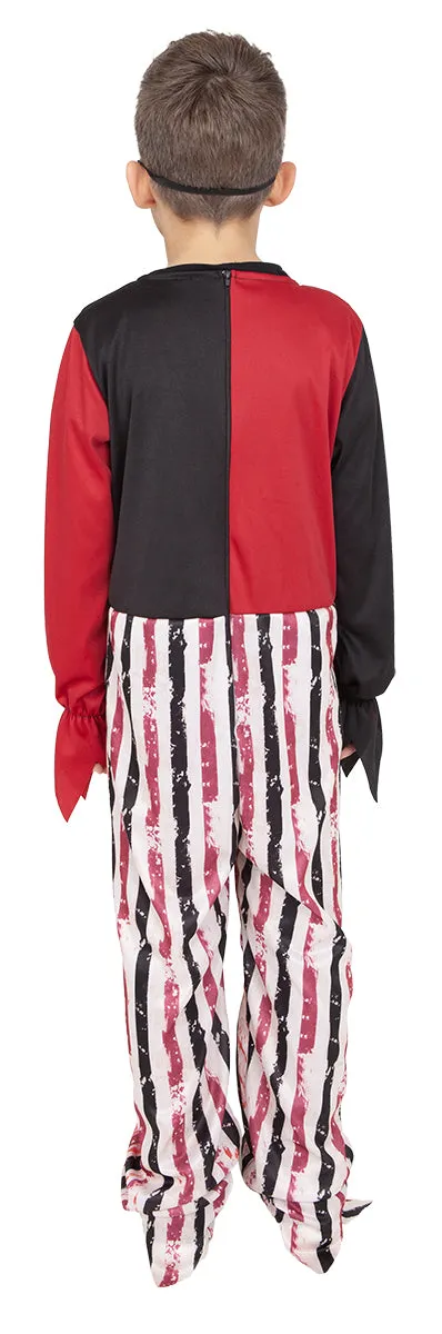 Rubies Clown Pazzo costume bambino M Circus Hell