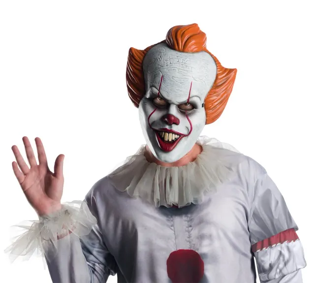 Rubies Pennywise IT Maschera Adulti Lattice