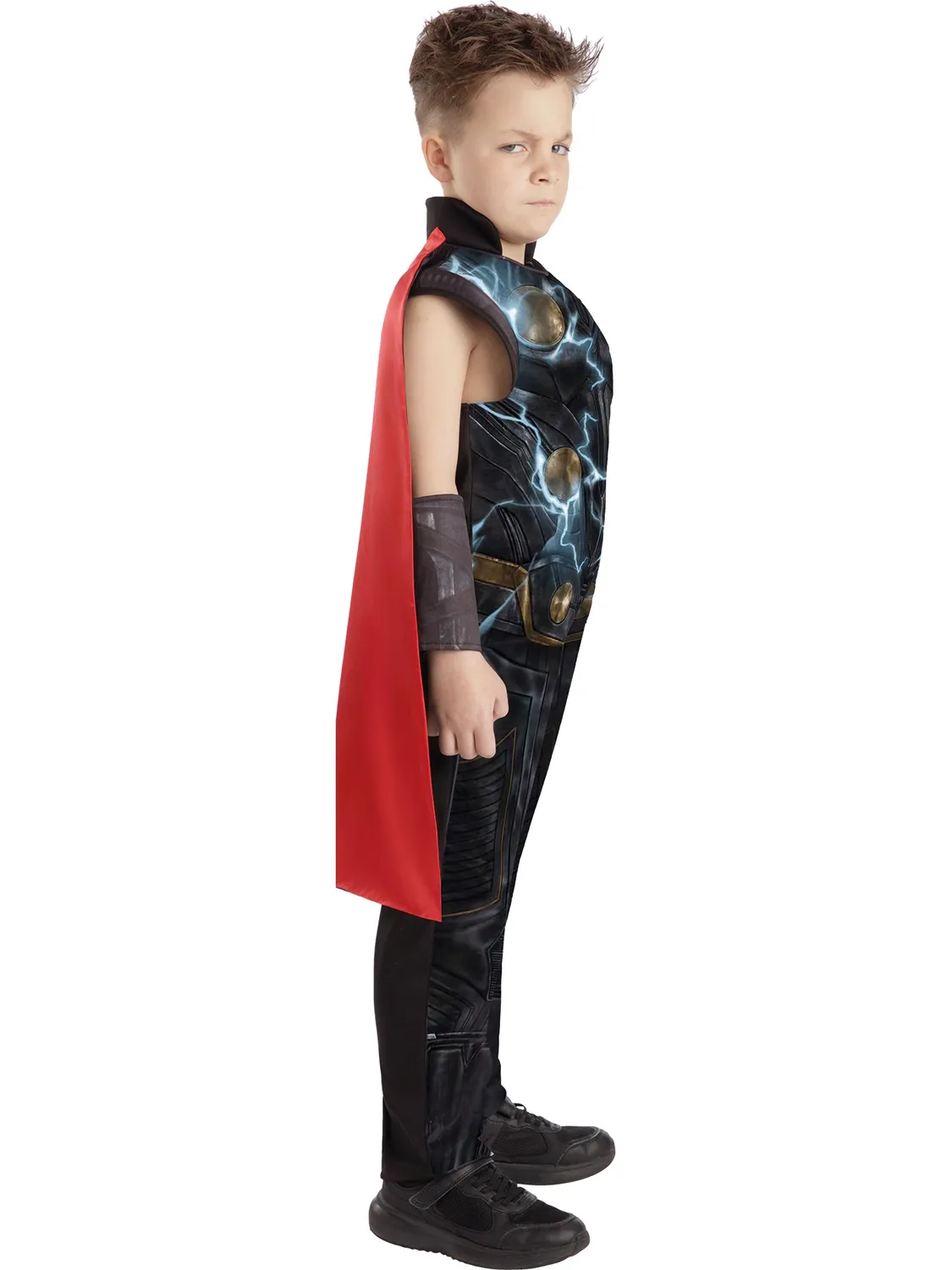 Rubies Marvel Costume Thor Battle Deluxe Bambino muscoli