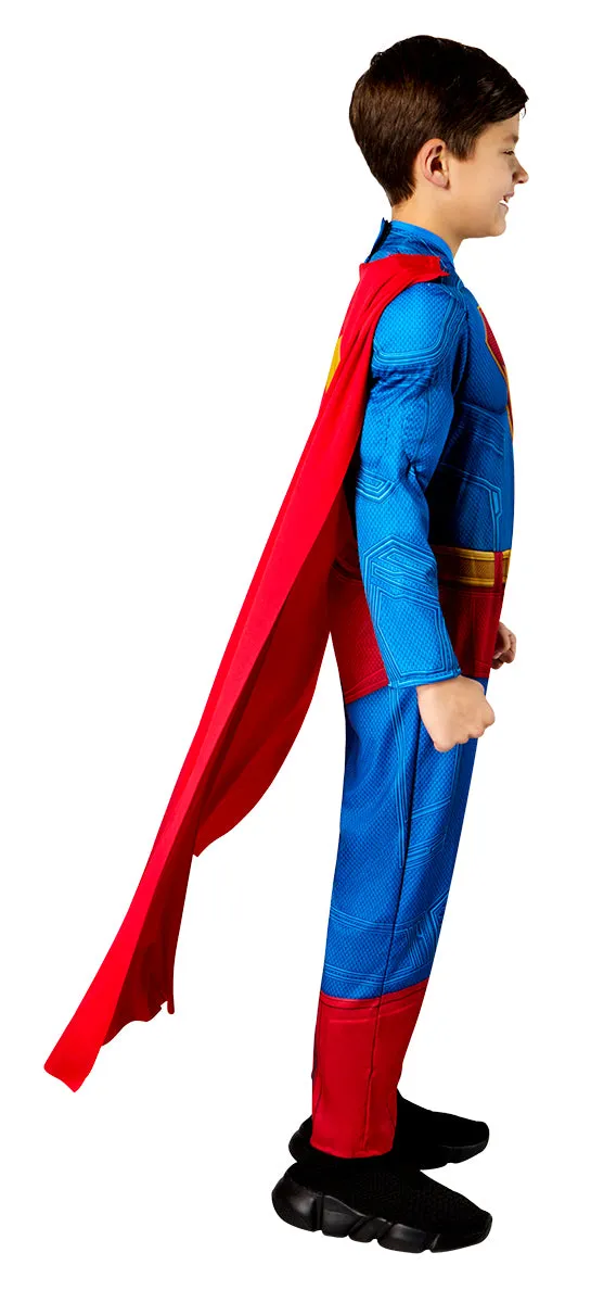 Rubies Superman Movie Deluxe costume bambino muscoloso