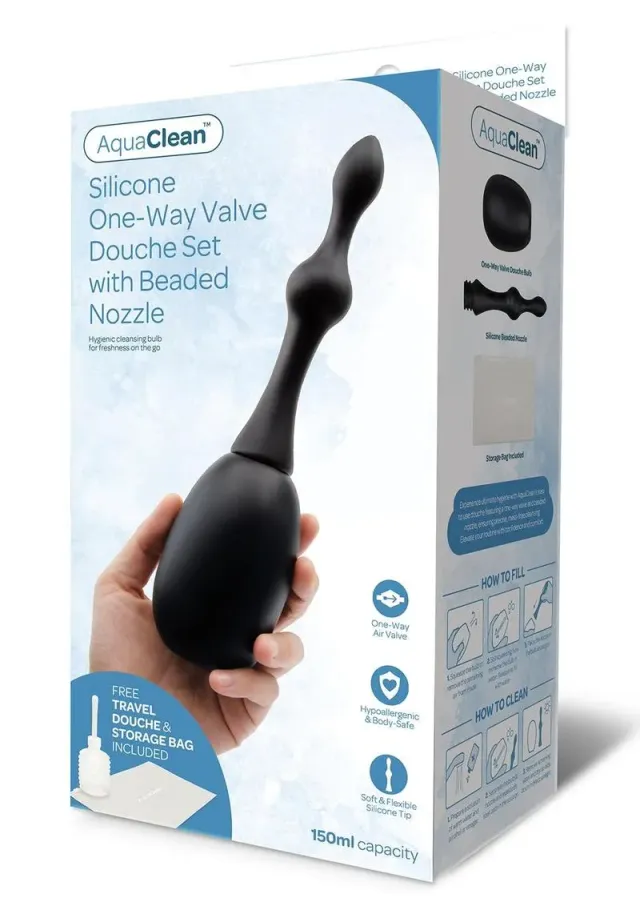 Pleasure Wigs AquaClean Set doccetta intima silicone 150 ml