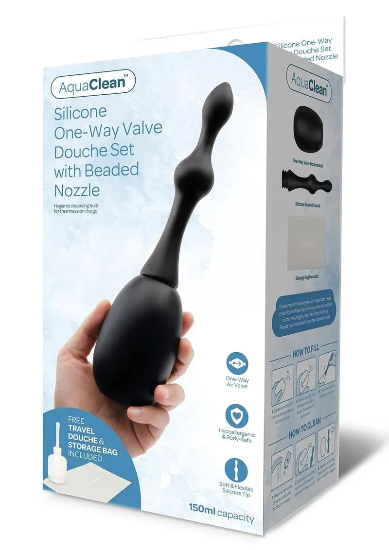 Pleasure Wigs AquaClean Set doccetta intima silicone 150 ml
