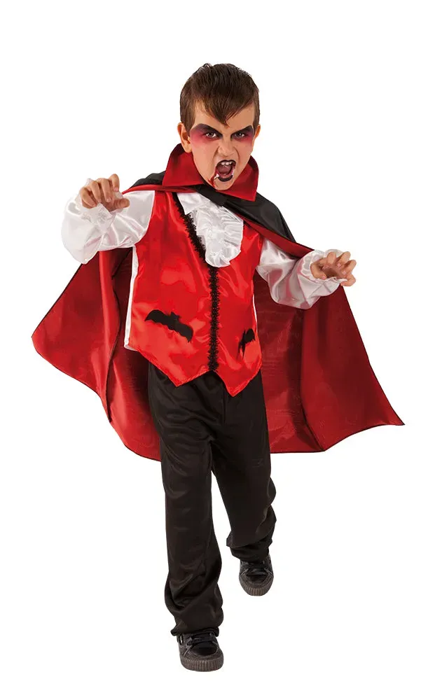 Rubies Il Conte Dracula costume bambino taglia T vampiro