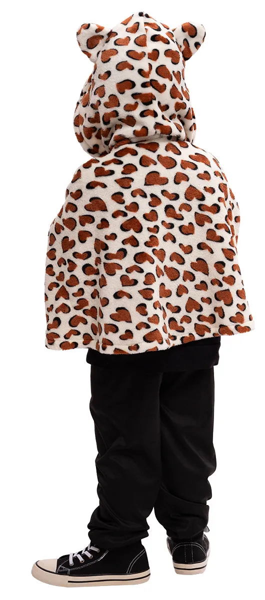 Rubies Super Leopardo Cappa Bambina Maculata XS