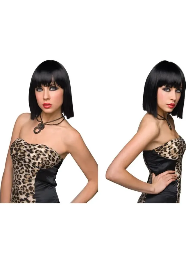 Pleasure Wigs Katie parrucca nera effetto naturale