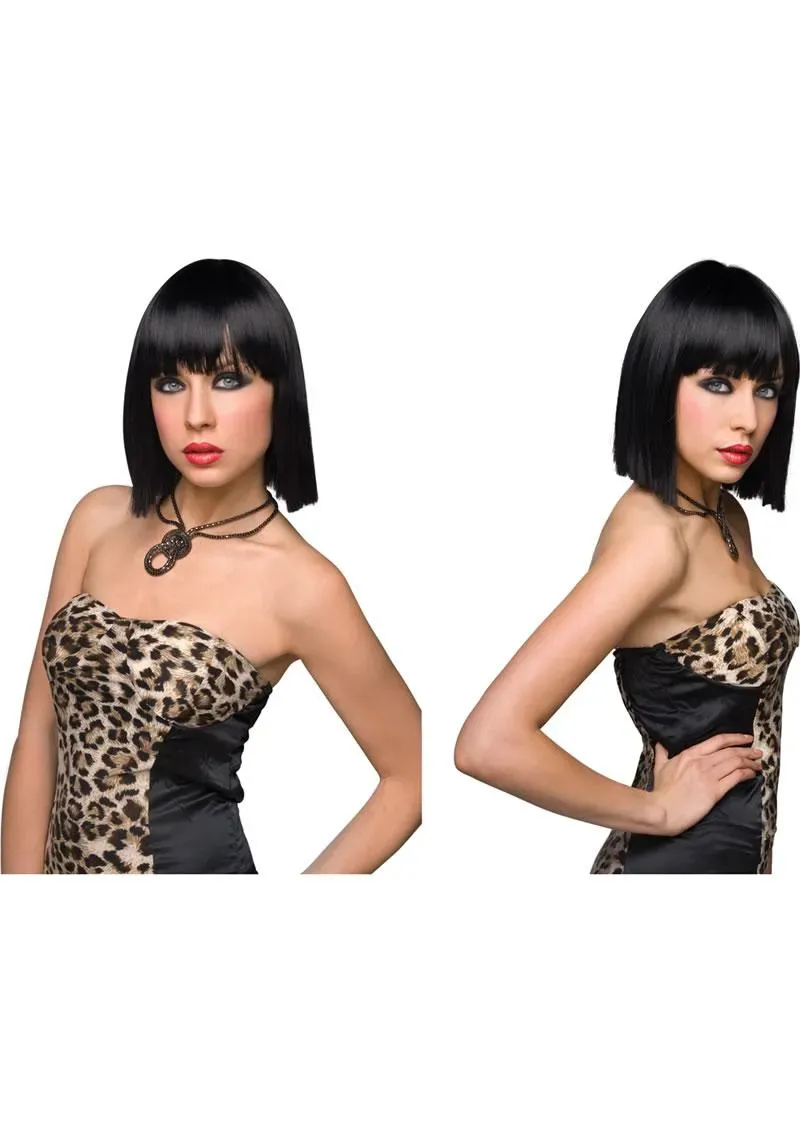 Pleasure Wigs Katie parrucca nera effetto naturale