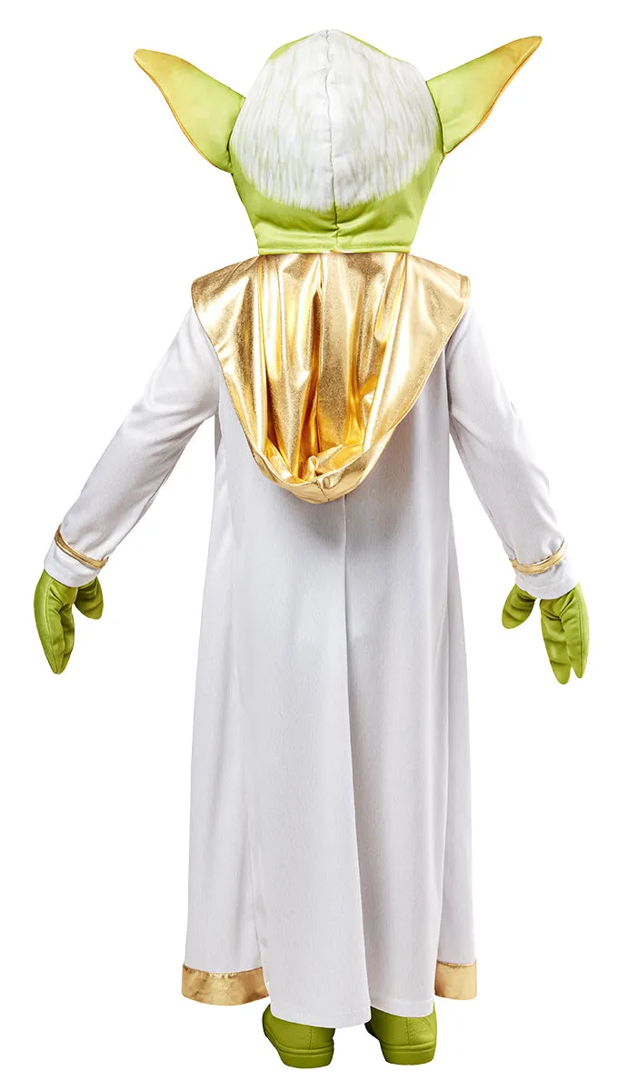 Rubies Master Yoda Young Jedi Deluxe costume bambino