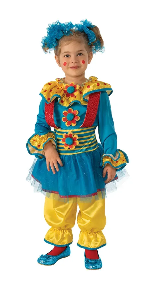 Rubies Clown a Pois costume bambini M colorato