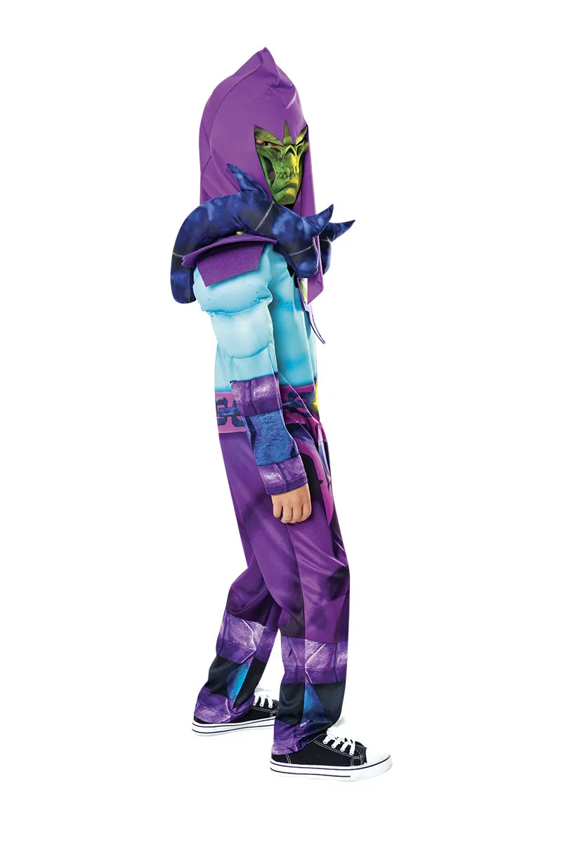 Rubies Skeletor Deluxe costume bambino viola
