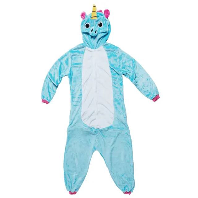 Katara 1744 Kigurumi Unicorno Turchese Pile Taglia S