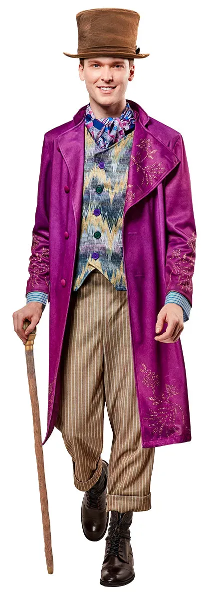 Rubies Willy Wonka Deluxe Ad costume adulto taglia M frac