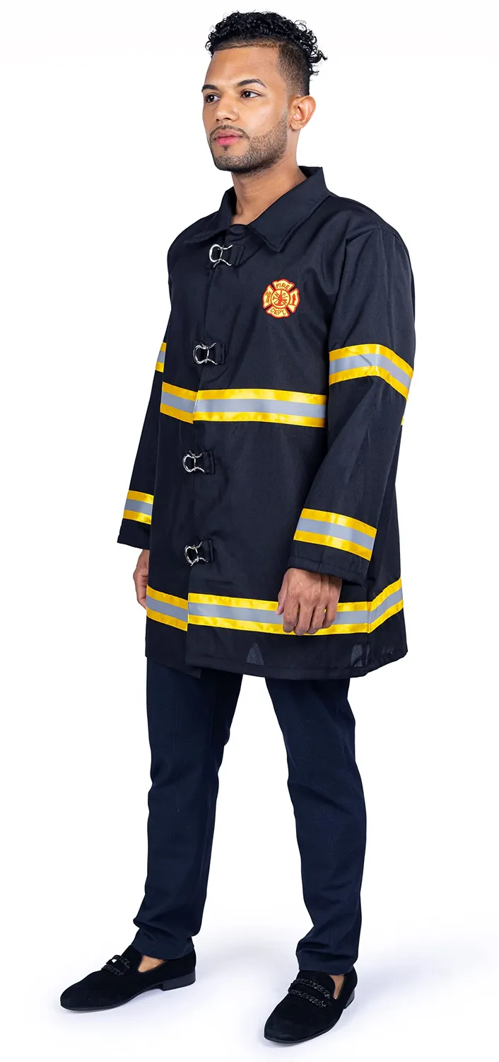Dress Up America giacca pompiere adulto taglia unica