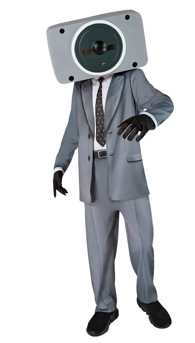 Rubies Ski-Speakerman costume ragazzo S ispirato viral