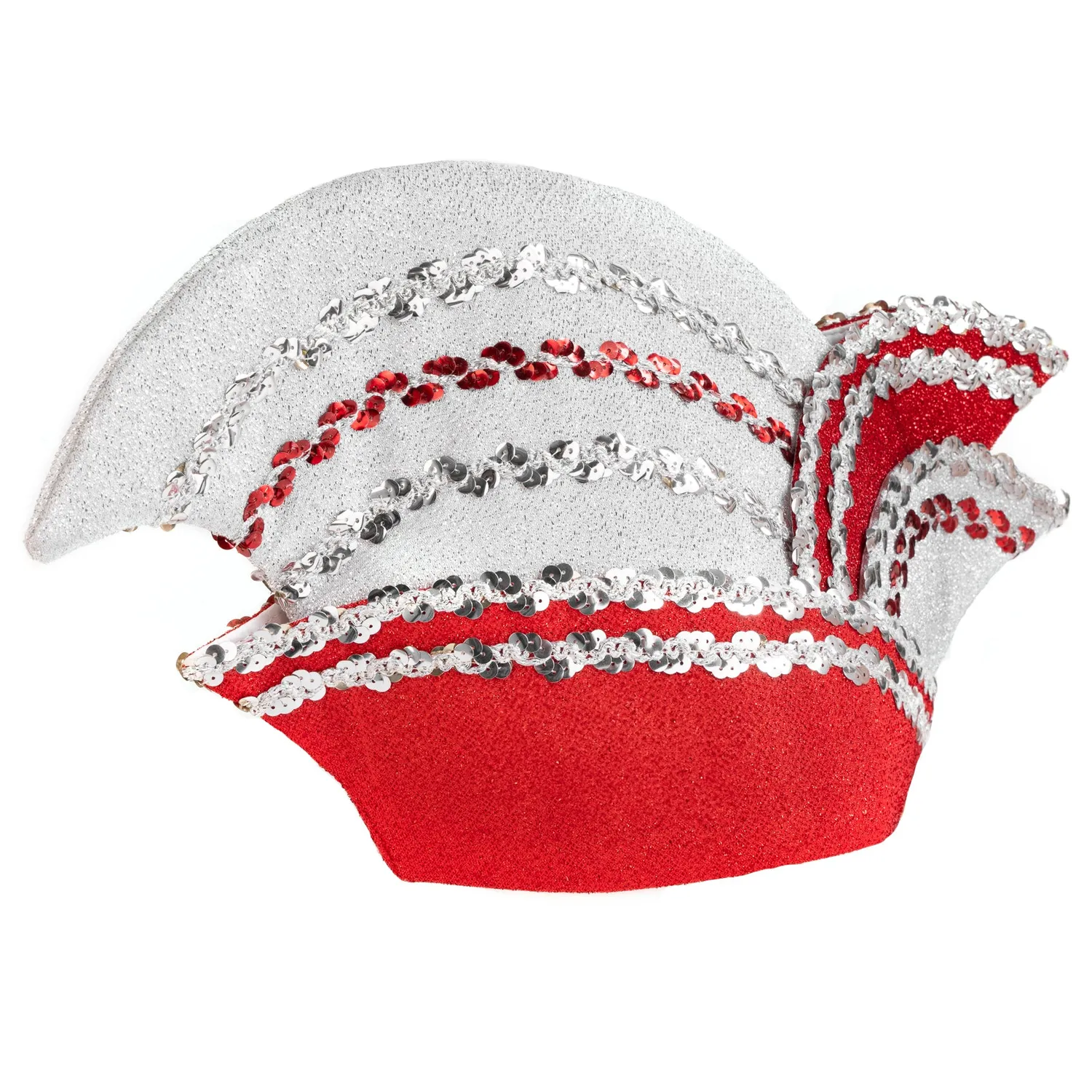 Altenburg berretto carnevalesco comitato bianco rosso 54-64