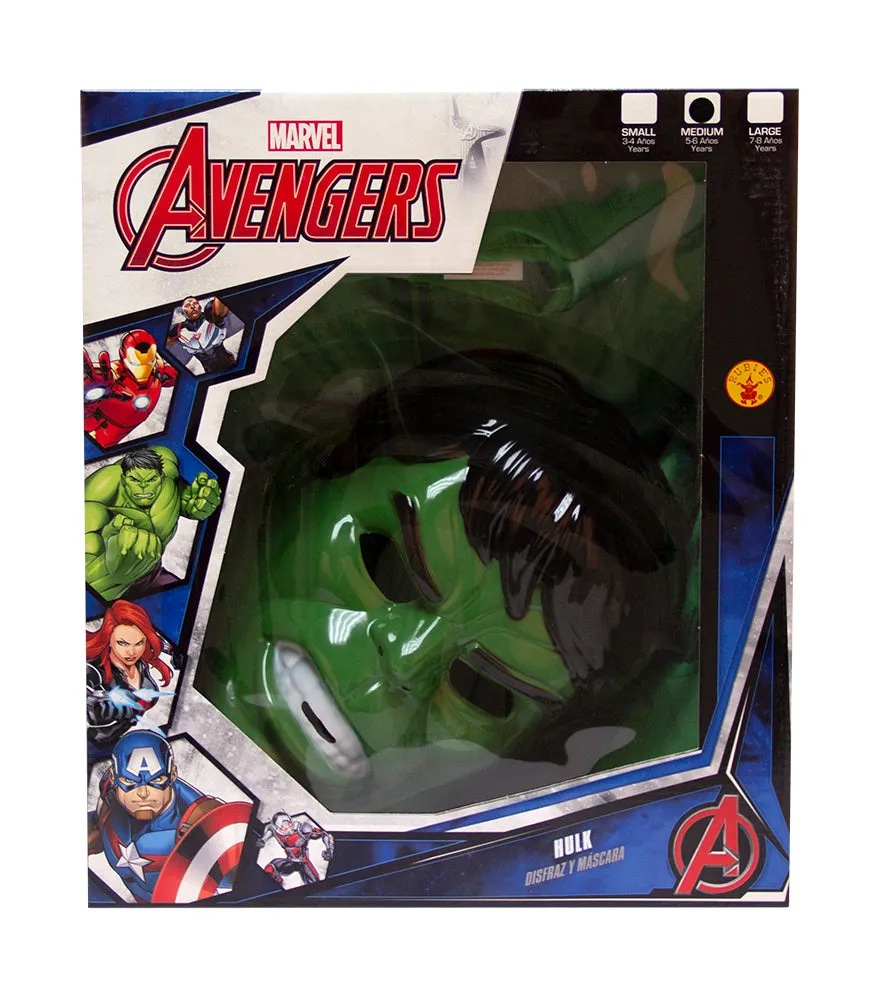 Rubies Hulk costume bambino M L muscoloso verde
