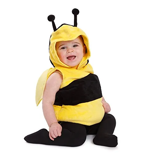 Dress Up America Costume Ape Neonato 0-6 Mesi con Ali e Cappuccio