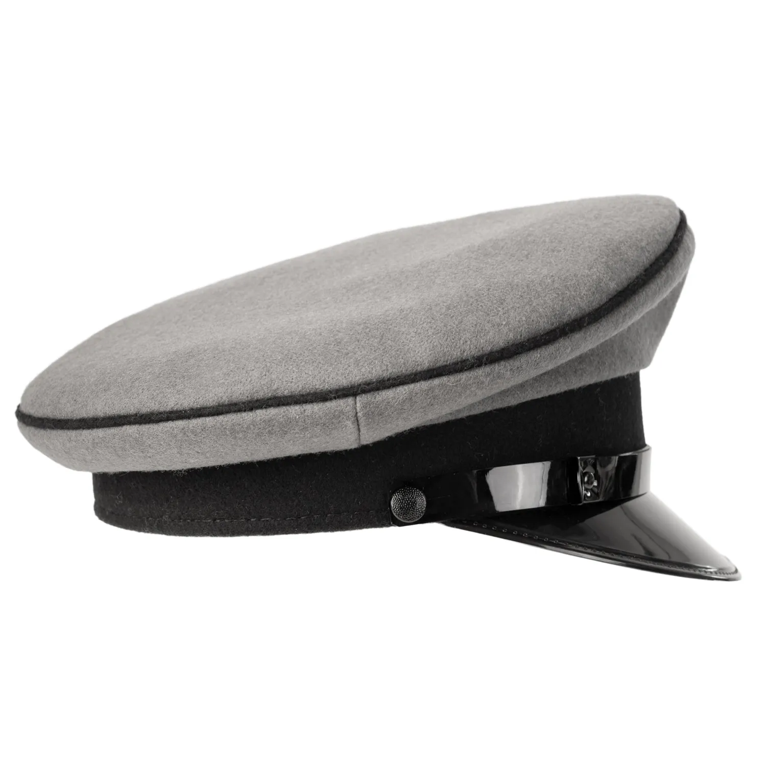 Altenburg berretto da ufficiale grigio-nero senza stemma