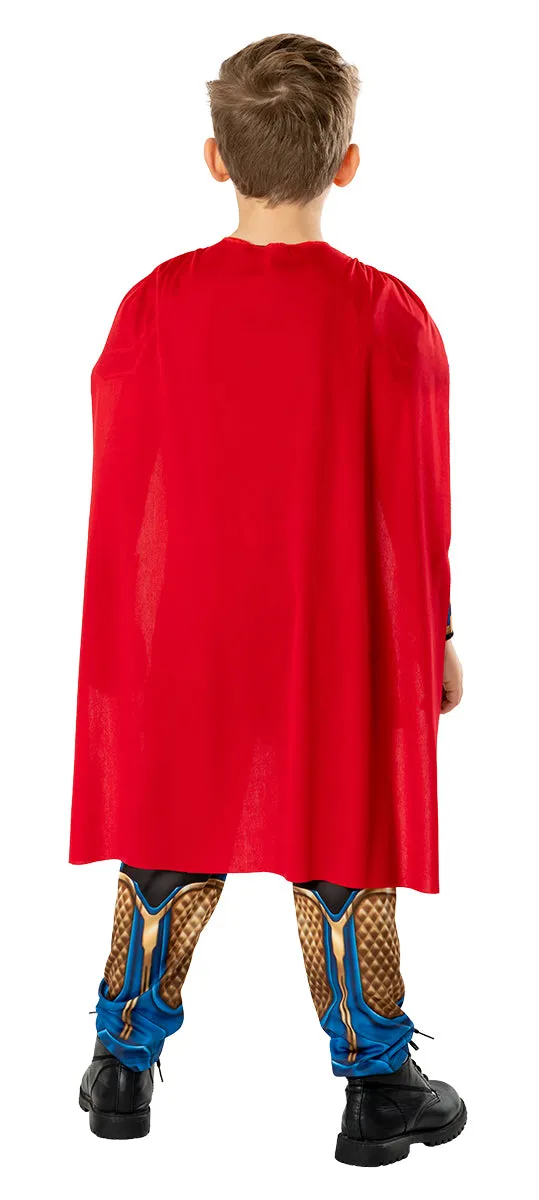 Rubies Thor Love and Thunder costume bambino Deluxe blu