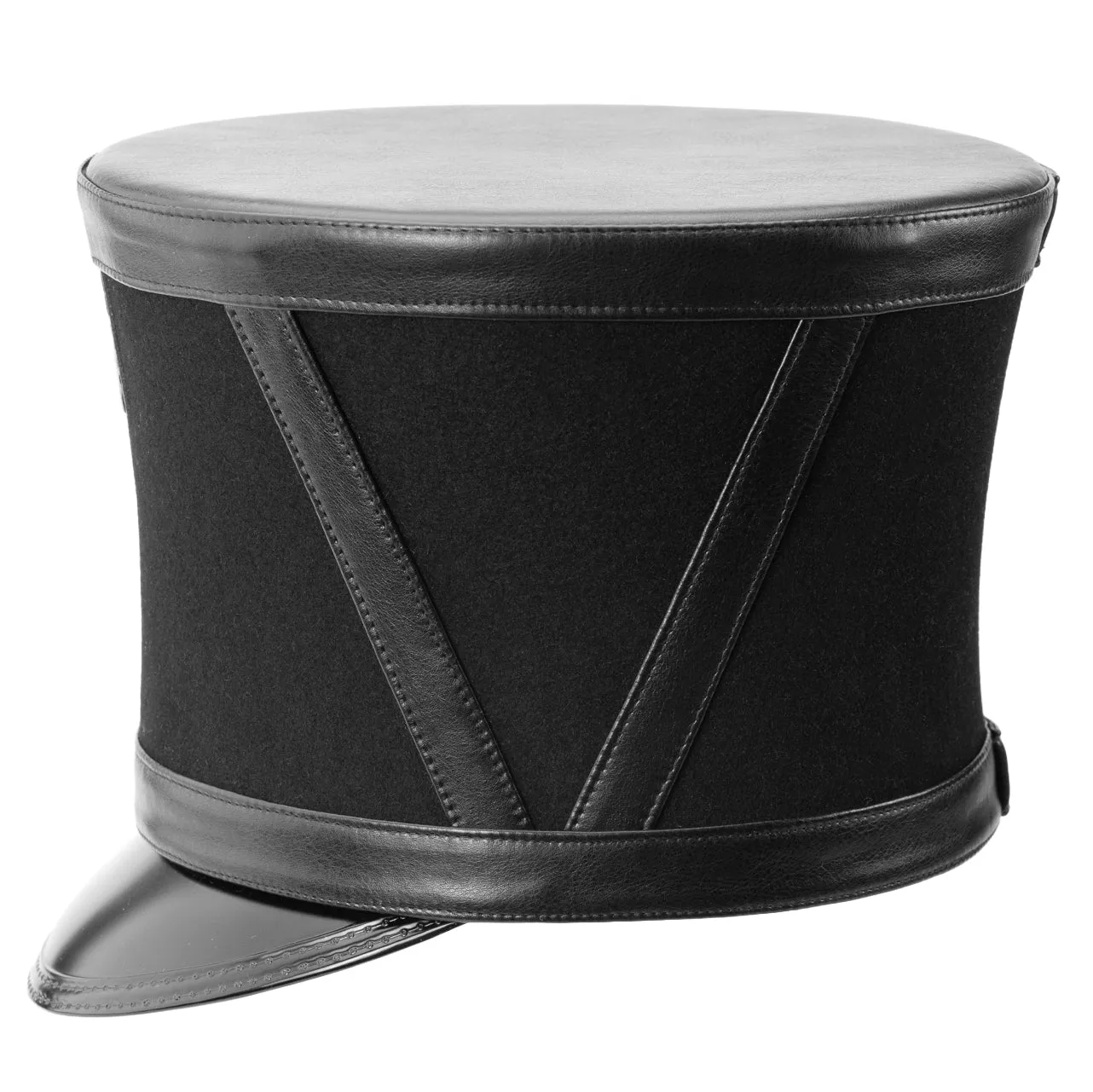 Altenburg Sciaccò Nero Lati a V con Portamatite 17 cm