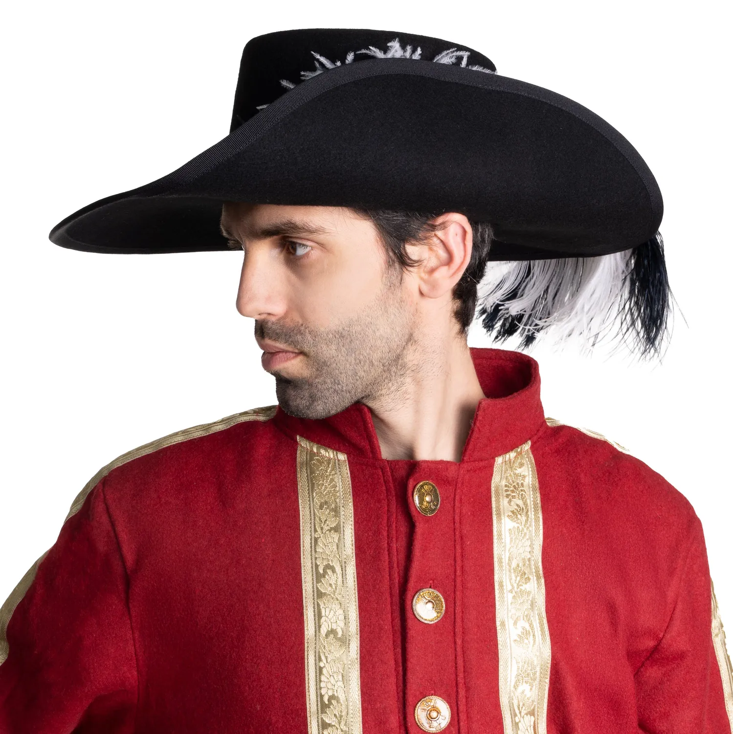 Altenburg Calabrese cappello moschettiere feltro taglie 54-64 storico