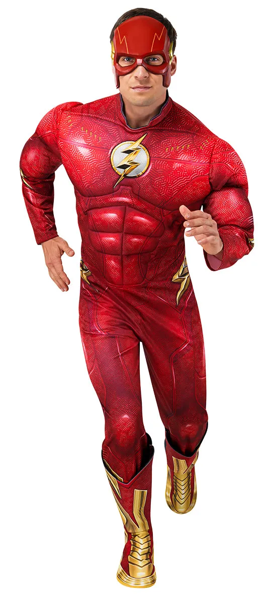 Rubies The Flash Deluxe costume adulto taglia M rosso