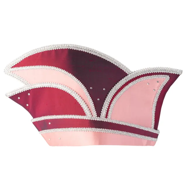 Altenburg berretto comitato seta rosa bordeaux