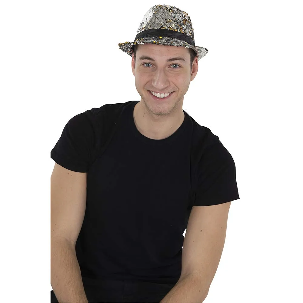 Dress Up America Seailin cappello festa arancione paillettes
