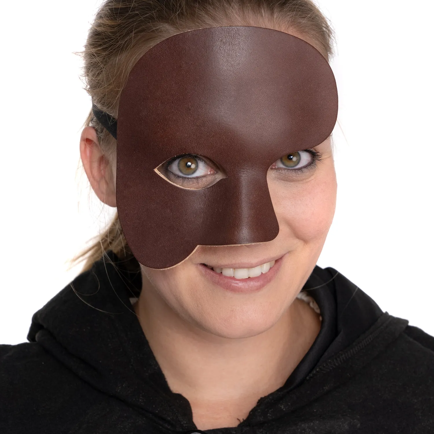 Altenburg Phantom maschera veneziana pelle marrone