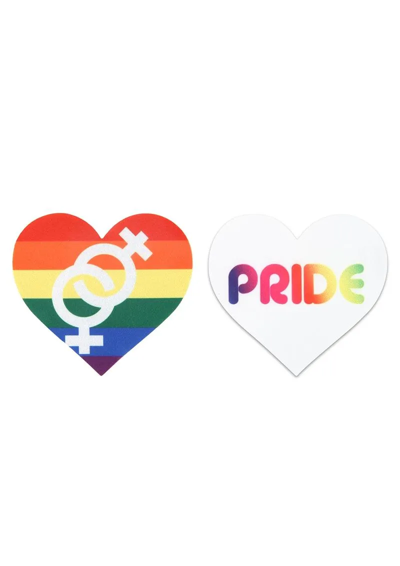 Peekaboos Pride Hearts Copricapezzoli 2 Paia