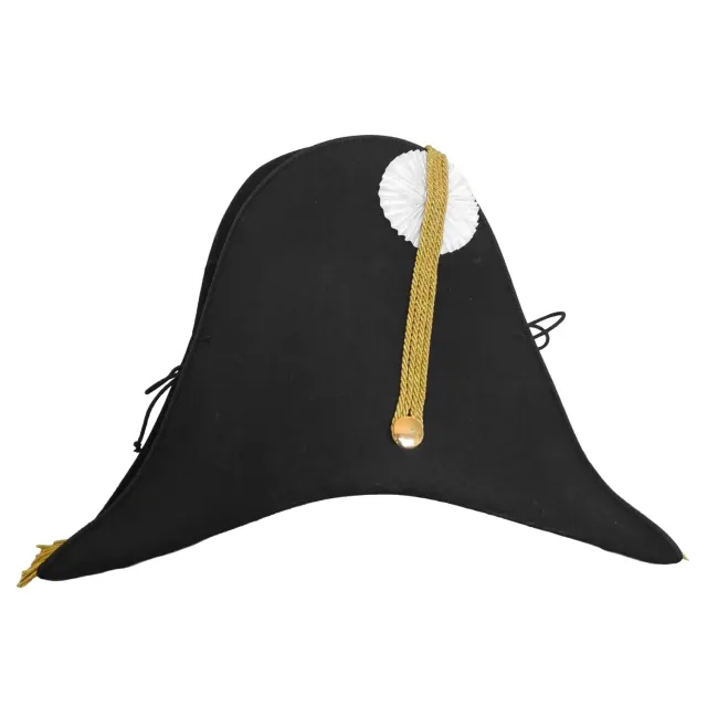 Altenburg bicorno coccarda bianca costume storico militare