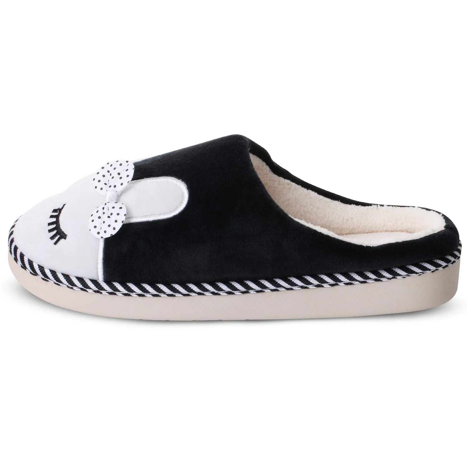 Katara Pantofole Orsetto peluche nero EU 39/40 unisex