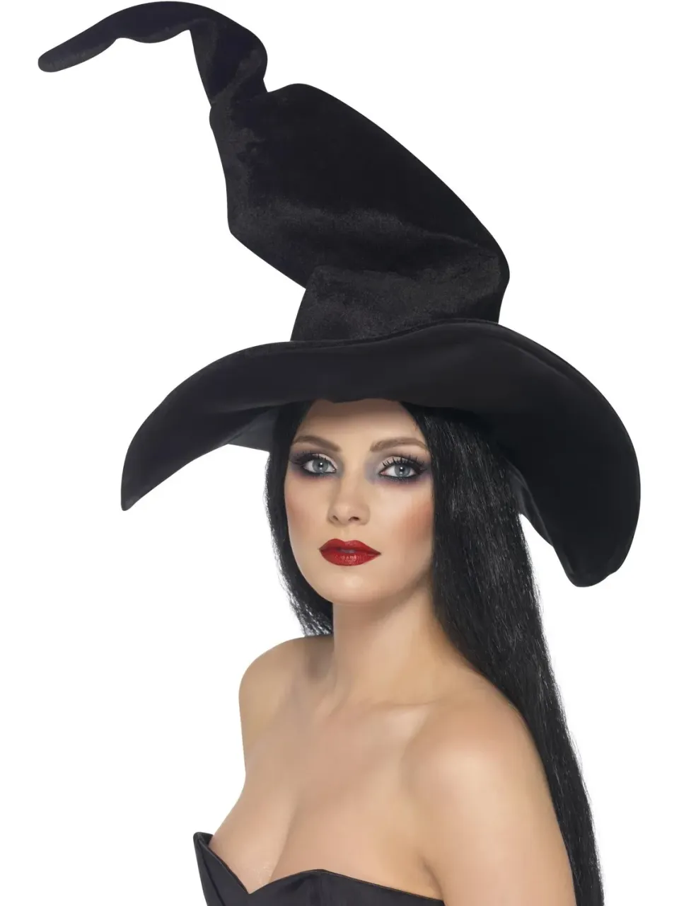 Rubies Cappello Strega Nero Adulto Top con Fascia