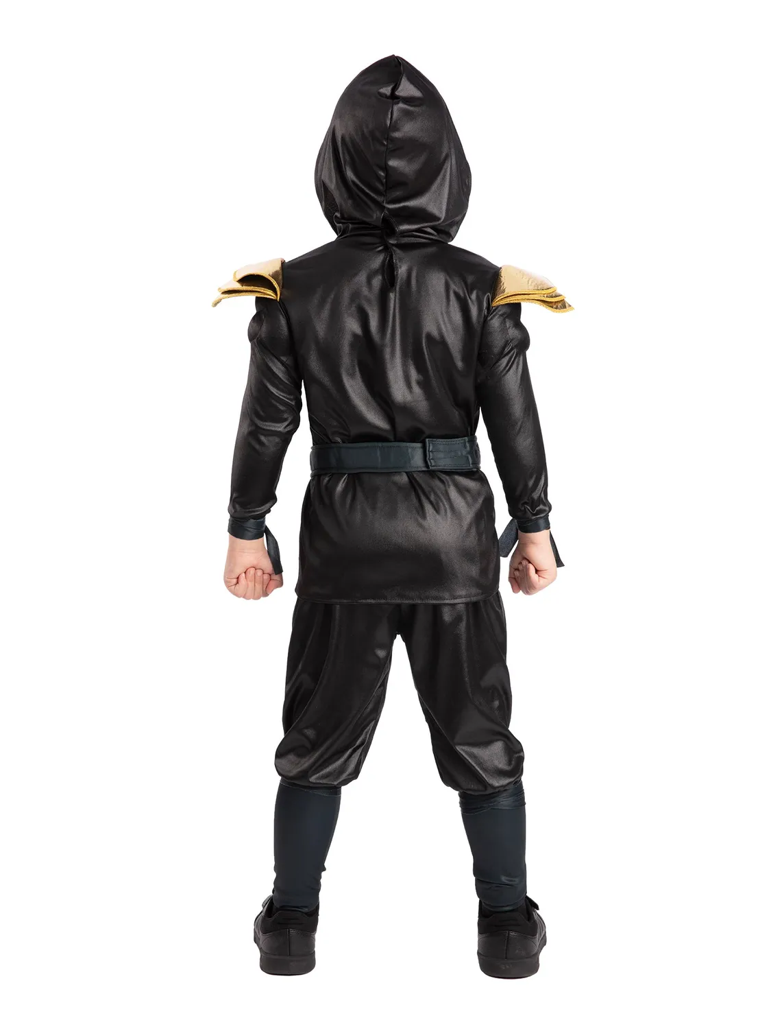 Rubies Super Ninja Costume Bambino Nero Taglia S