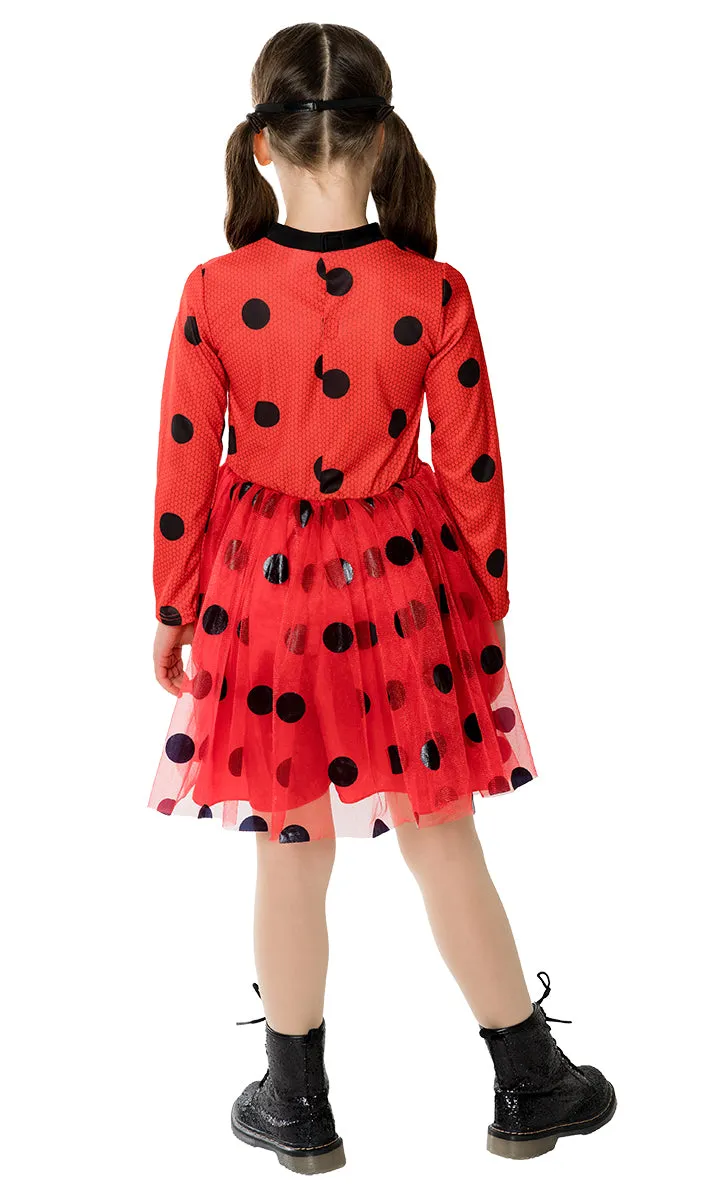 Rubies Ladybug Tutu Costume Bambina OS Miraculous