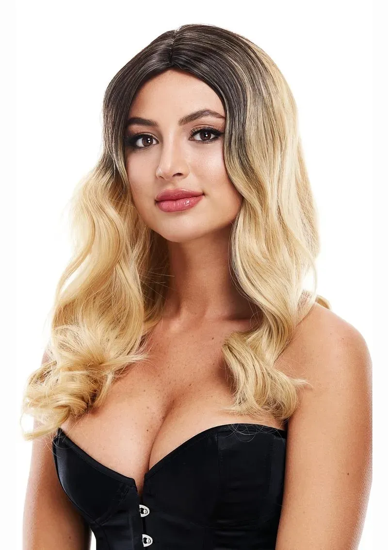 Pleasure Wigs Sofia parrucca bionda lunga regolabile